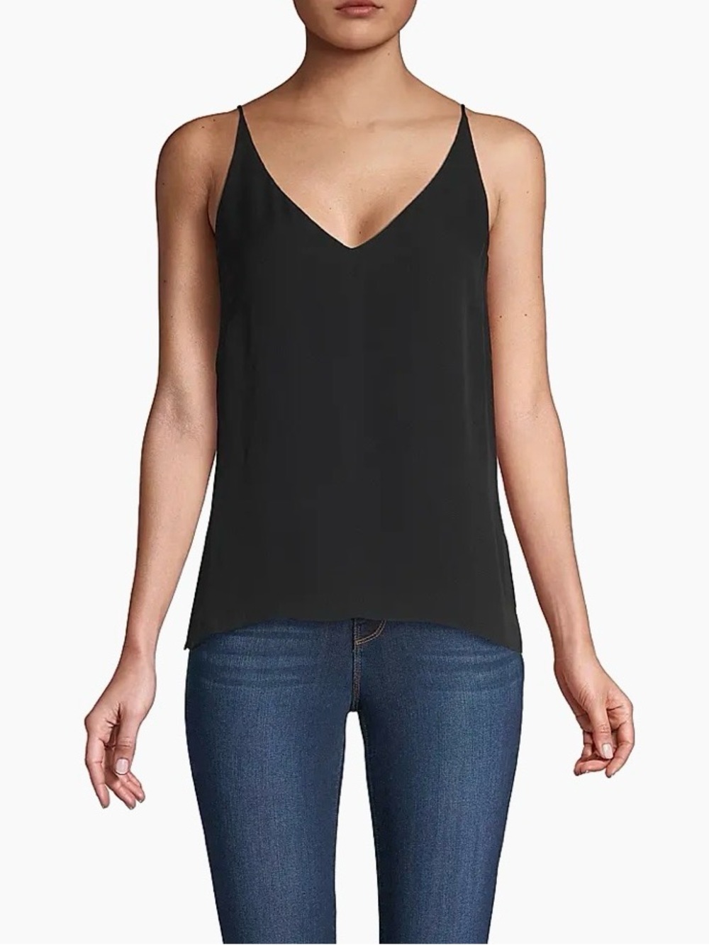L’Agence Gabriella V-neck Tank / Cami, Sz XS